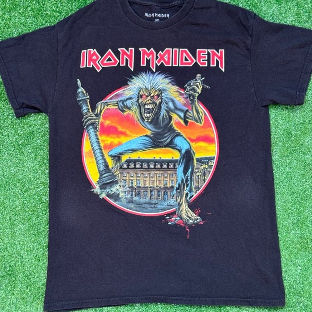Iron Maiden Black T Shirt Eddie